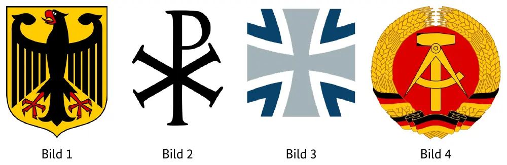 Welches ist das Wappen der Bundesrepublik Deutschland?